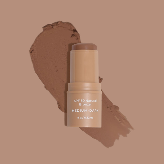 SPF 50 Natural Bronzer: Light-Medium