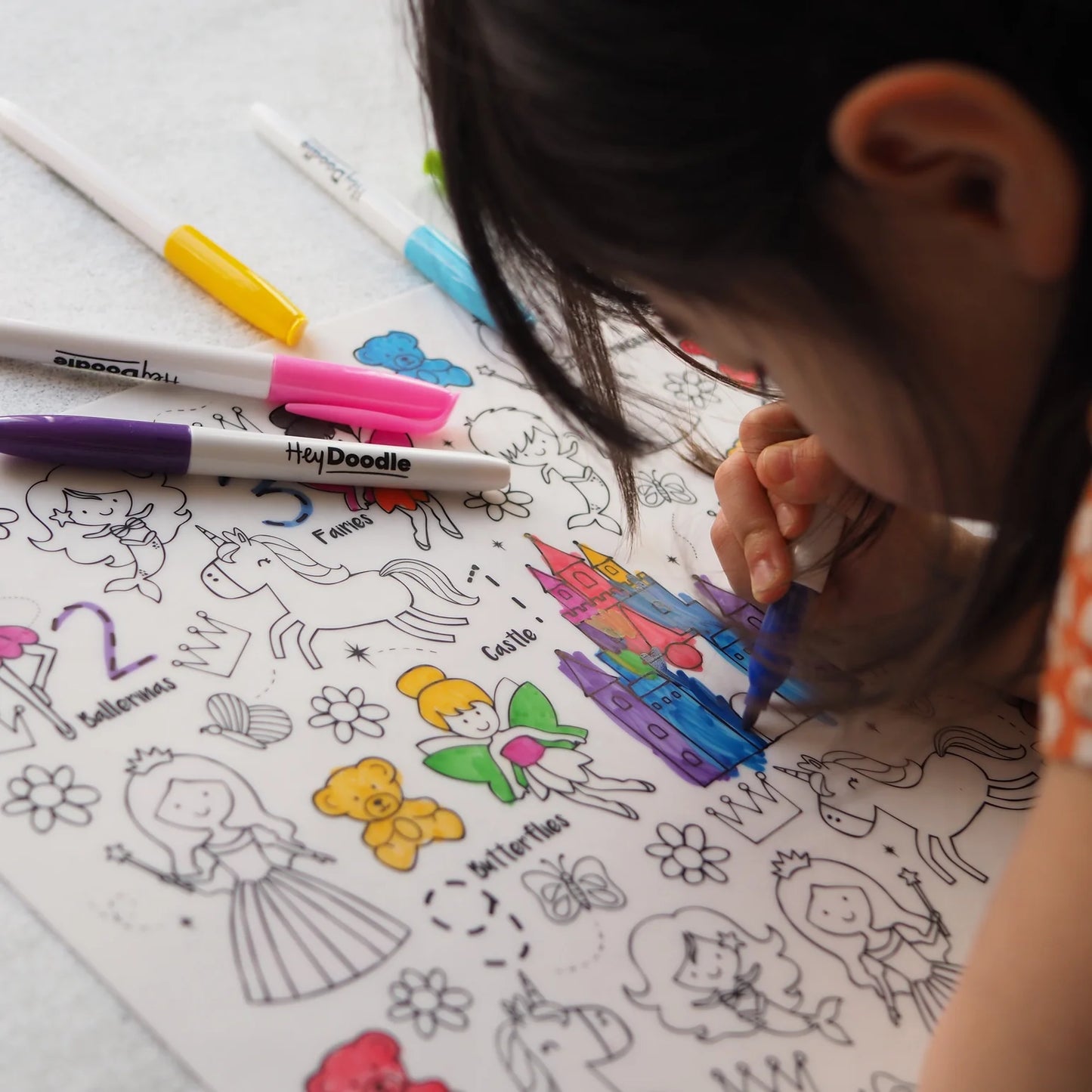 Classic Colouring & Doodle Mat - Sugar & Spice