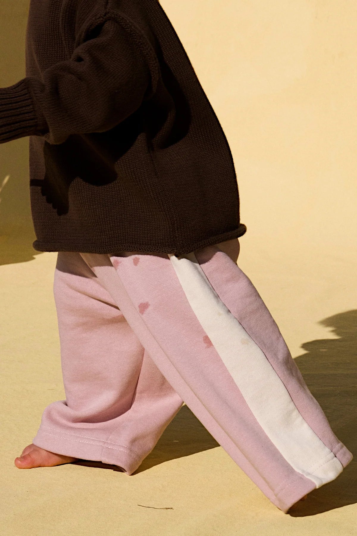 LITTLE. THE LABEL - CHARLIE RACER PANT DUSTY ROSE
