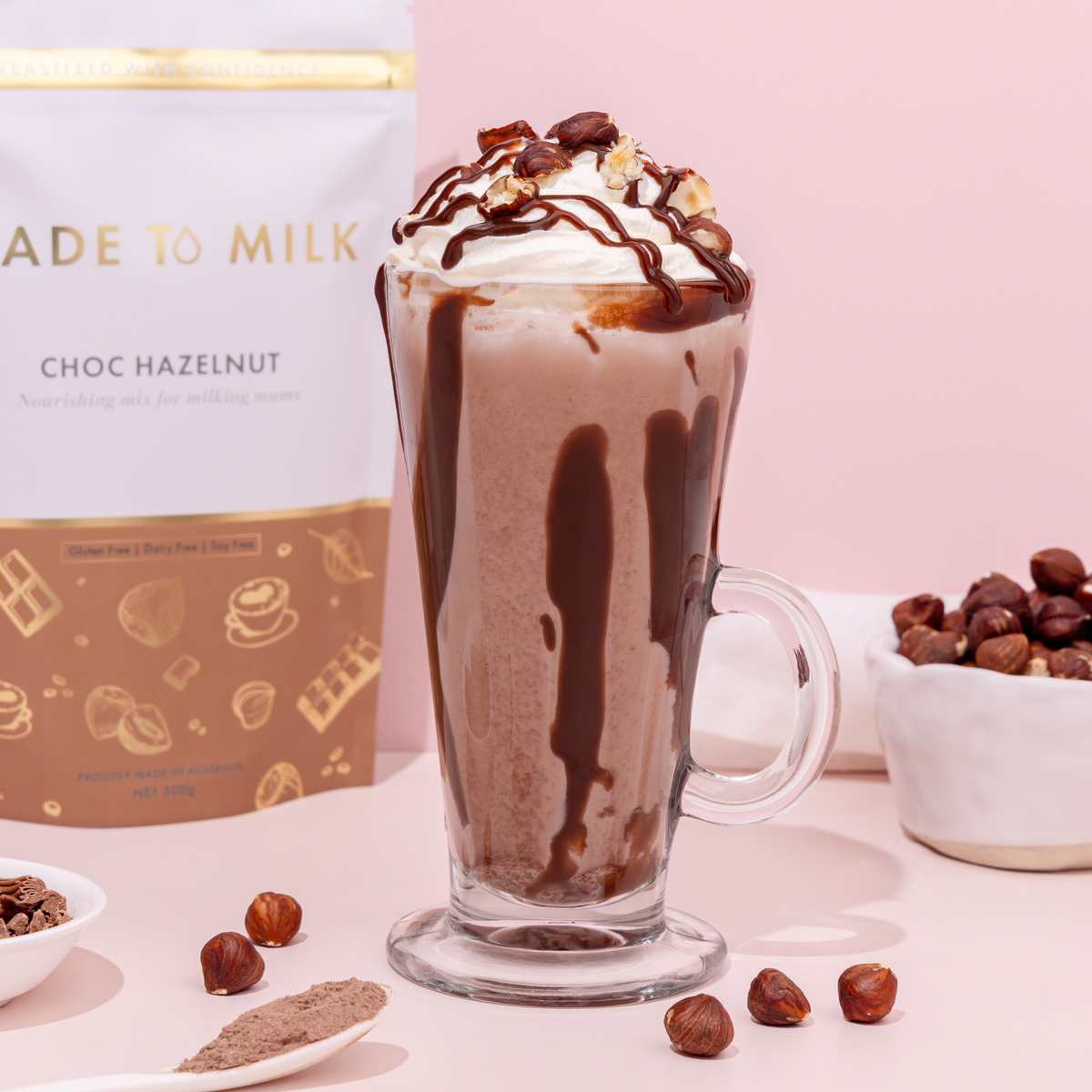 Choc Hazelnut 300g- GF, DF & SF