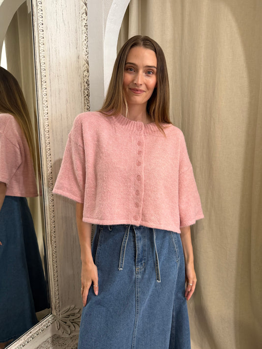 BEAU CARDI - BLUSH