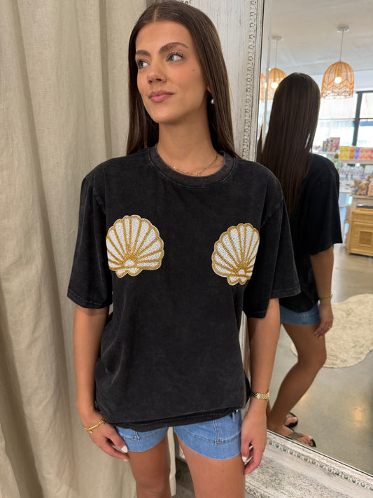 COVE BEADED TEE