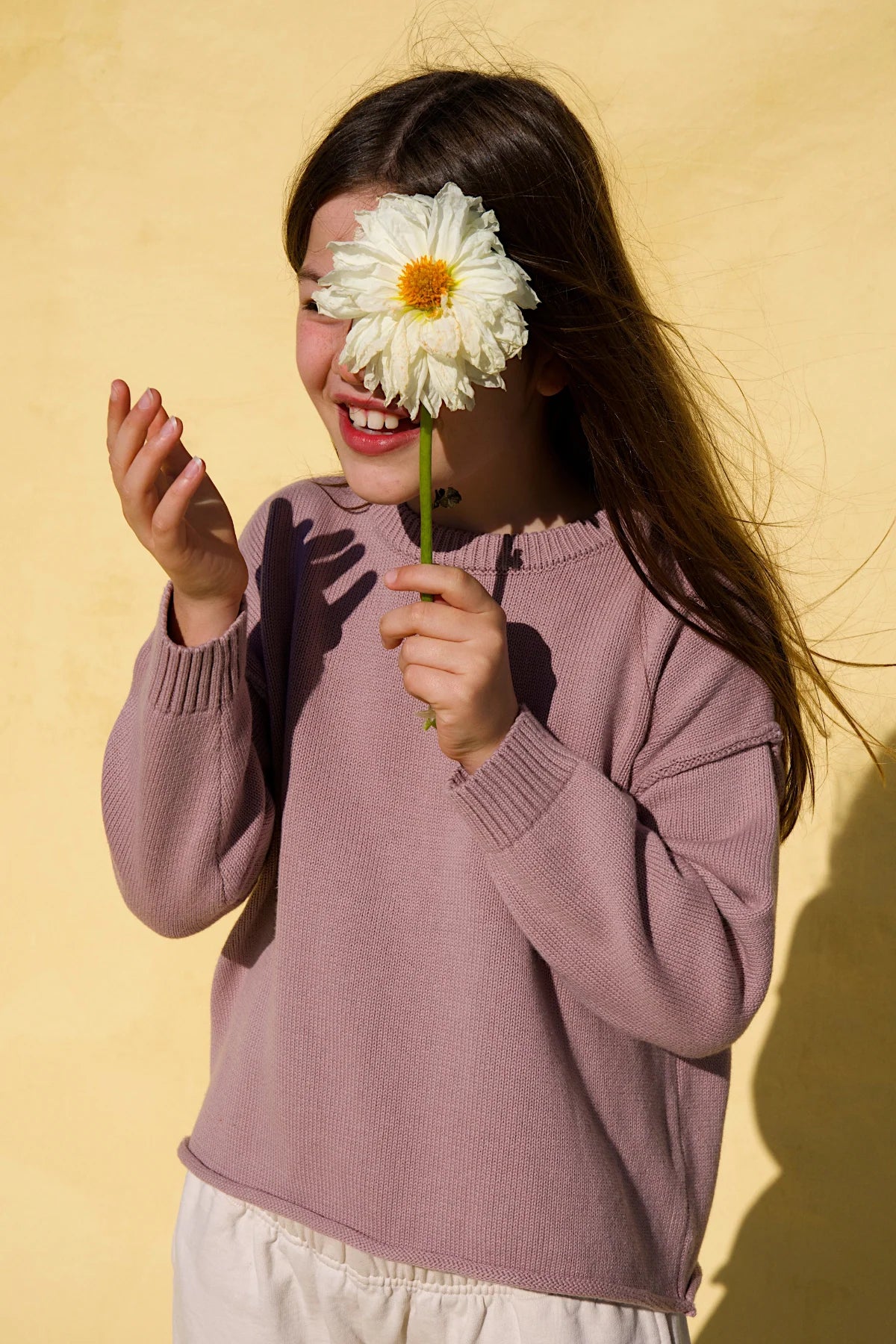 LITTLE. THE LABEL SANDY KNIT - ROSE