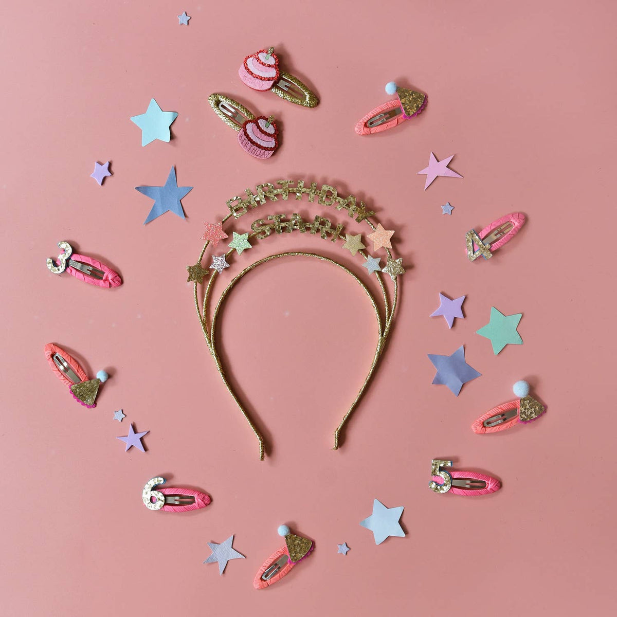 Birthday Cake Clips