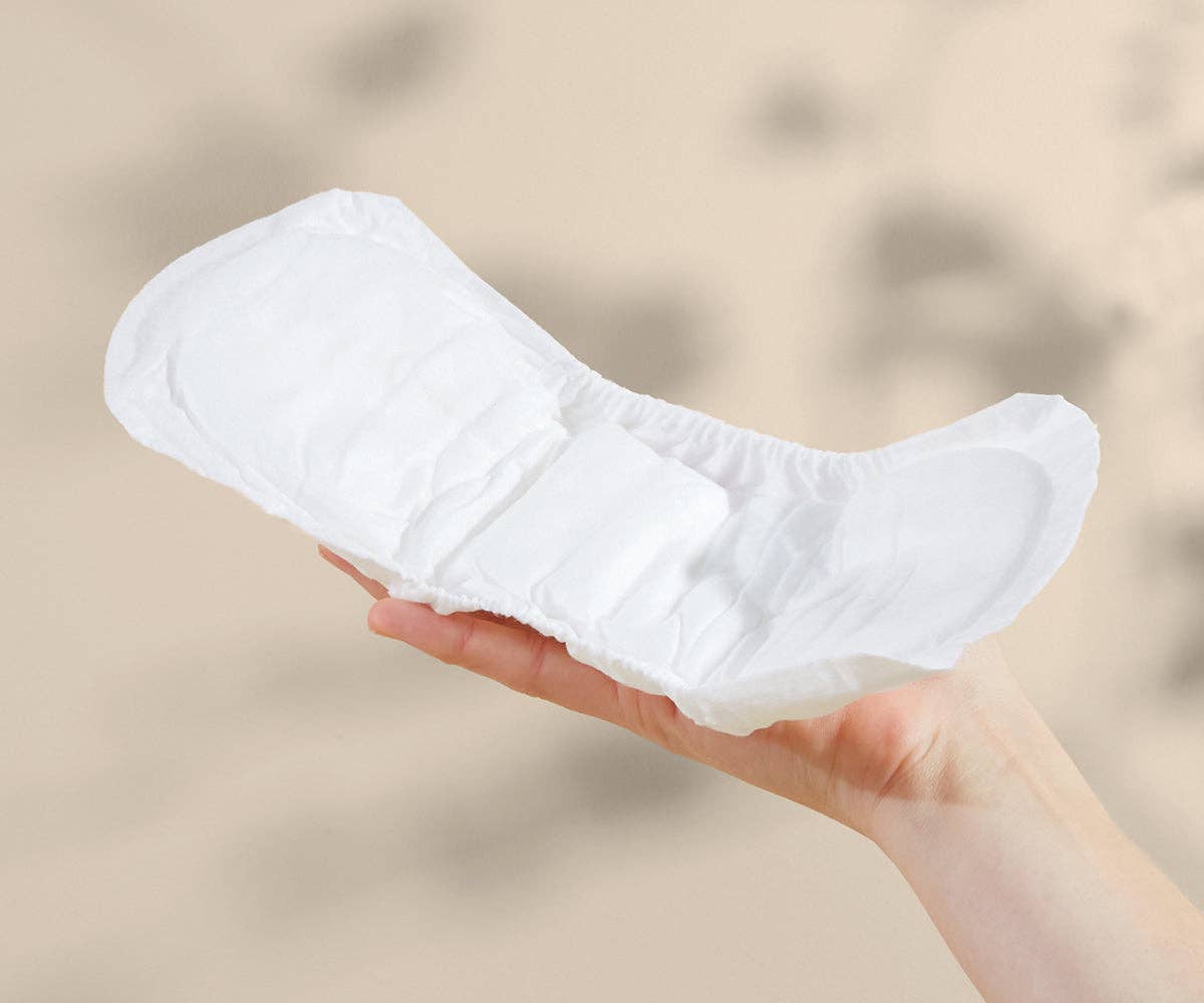 Herbal Infused Postpartum Pads: 10 Pack