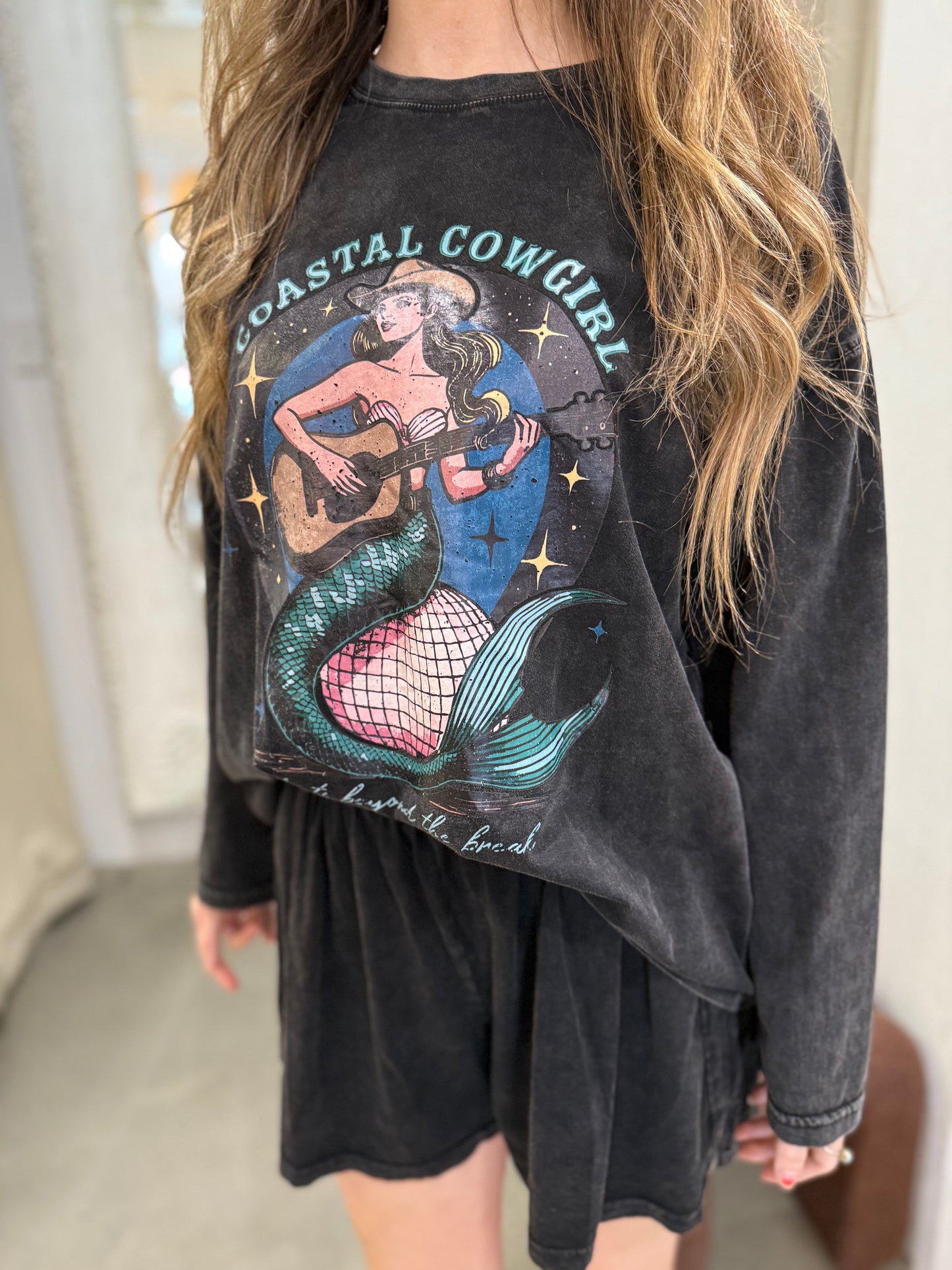 COASTAL COWGIRL SET - CHARCOAL