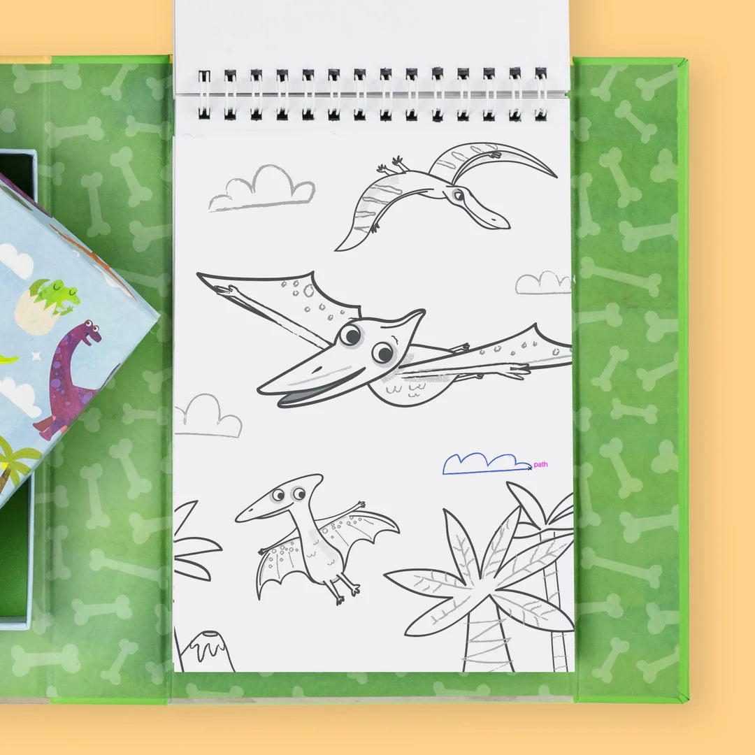 Colouring Set - Dinosaurs