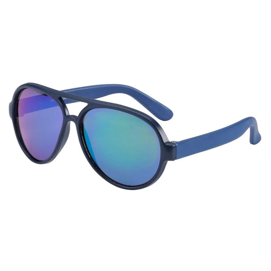Pilot Kids Sunglasses – Matte Blue (0 - 2+ years)