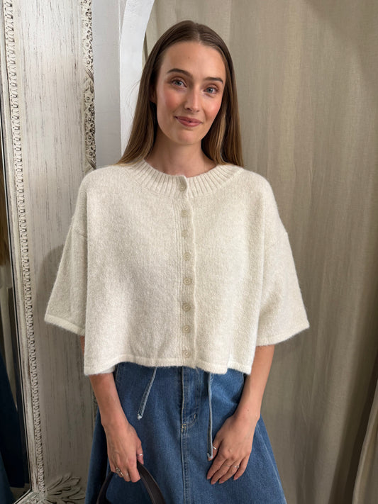 BEAU CARDI - CREAM