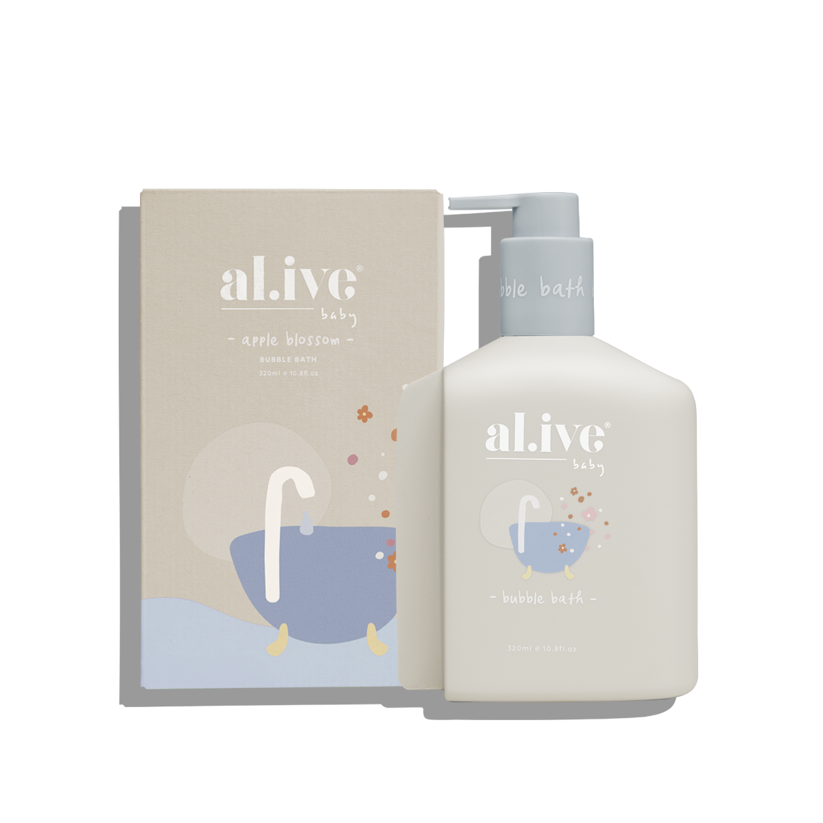 Al.ive Body Baby Bubble Bath - Apple Blossom
