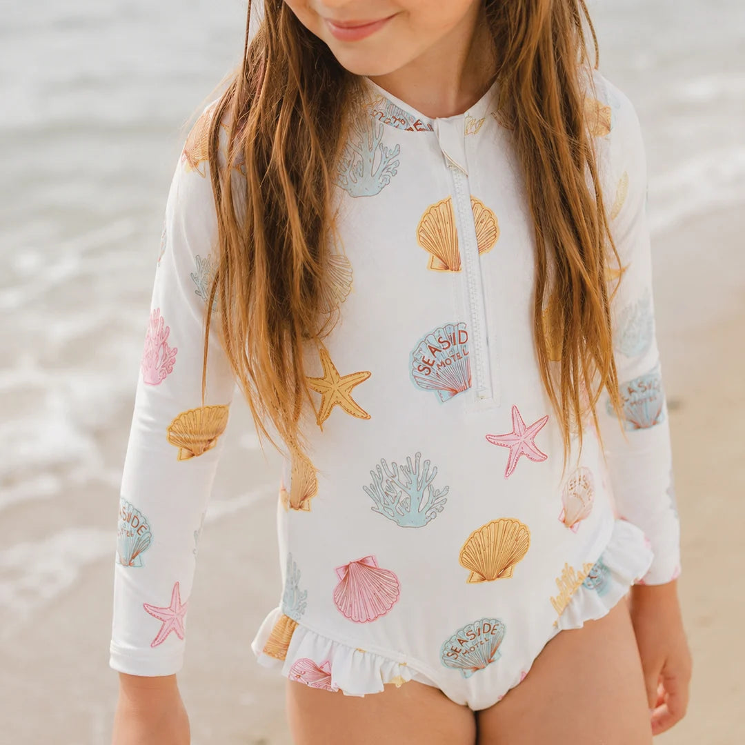 Baby Long Sleeve Swimsuit - Little Shell