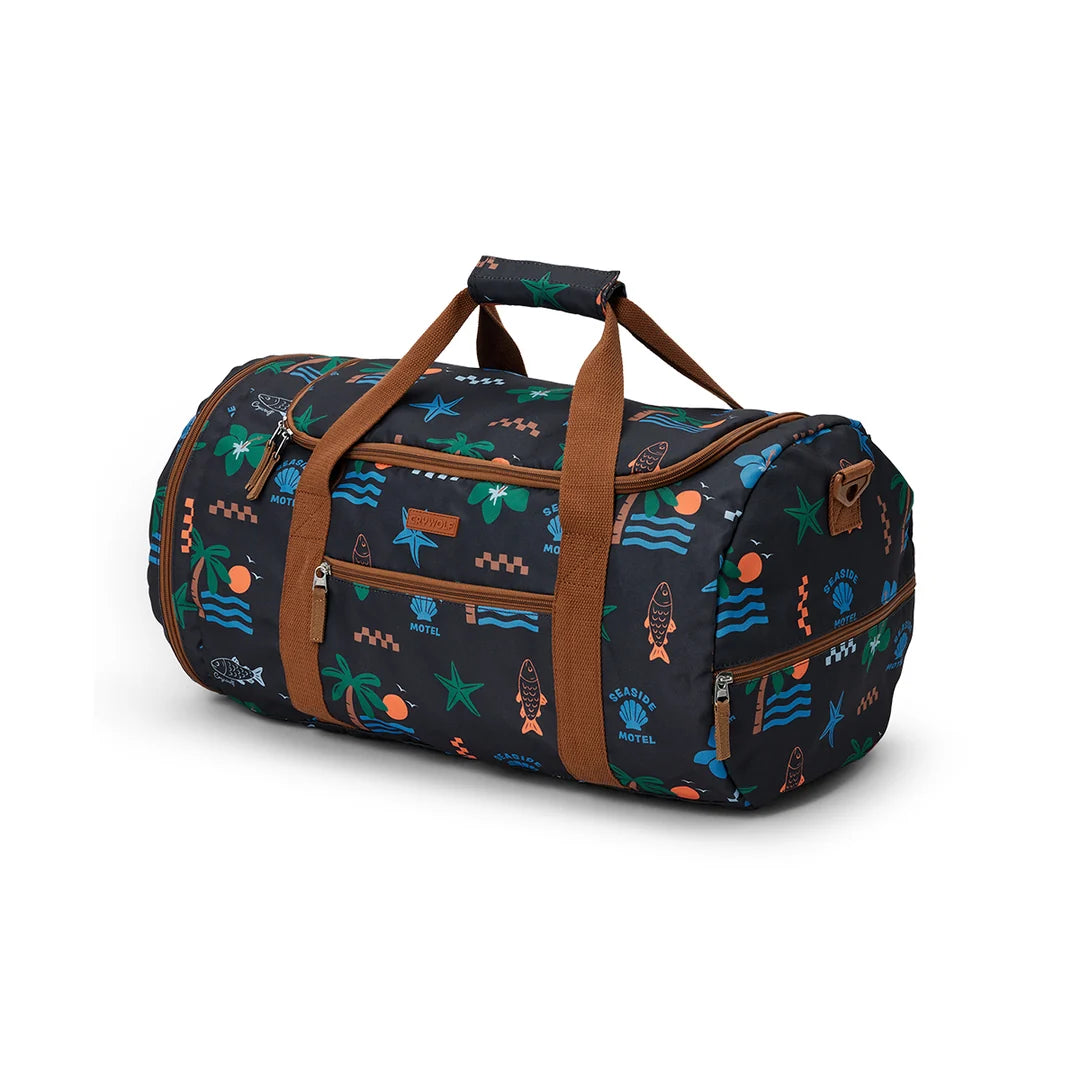 Packable Duffle Bag - Seaside Colourblock