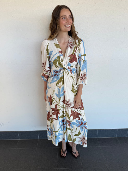 ALBA MIDI DRESS