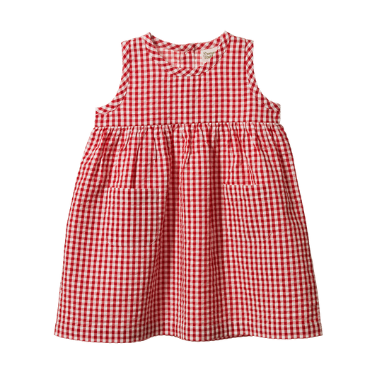 Dorothy Dress- Red Gingham