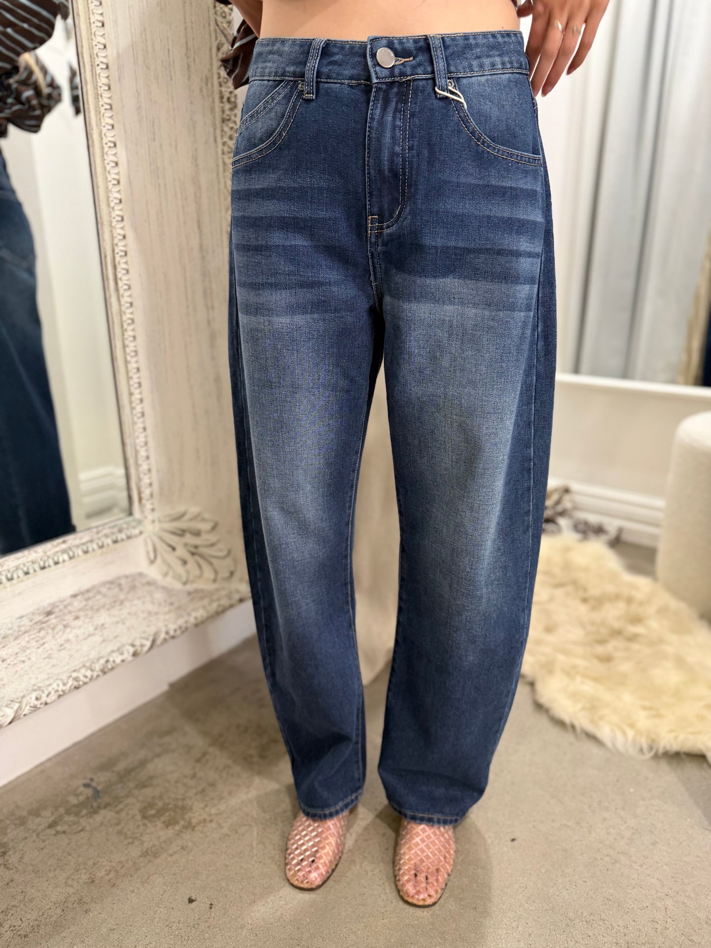 BANKS BARREL JEAN