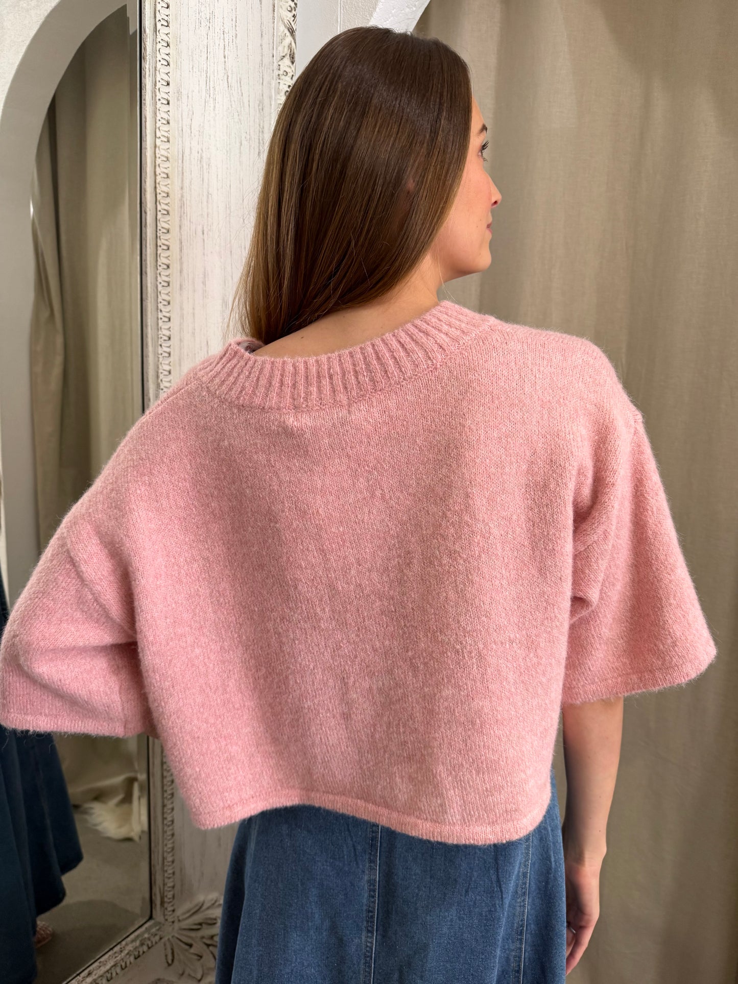 BEAU CARDI - BLUSH