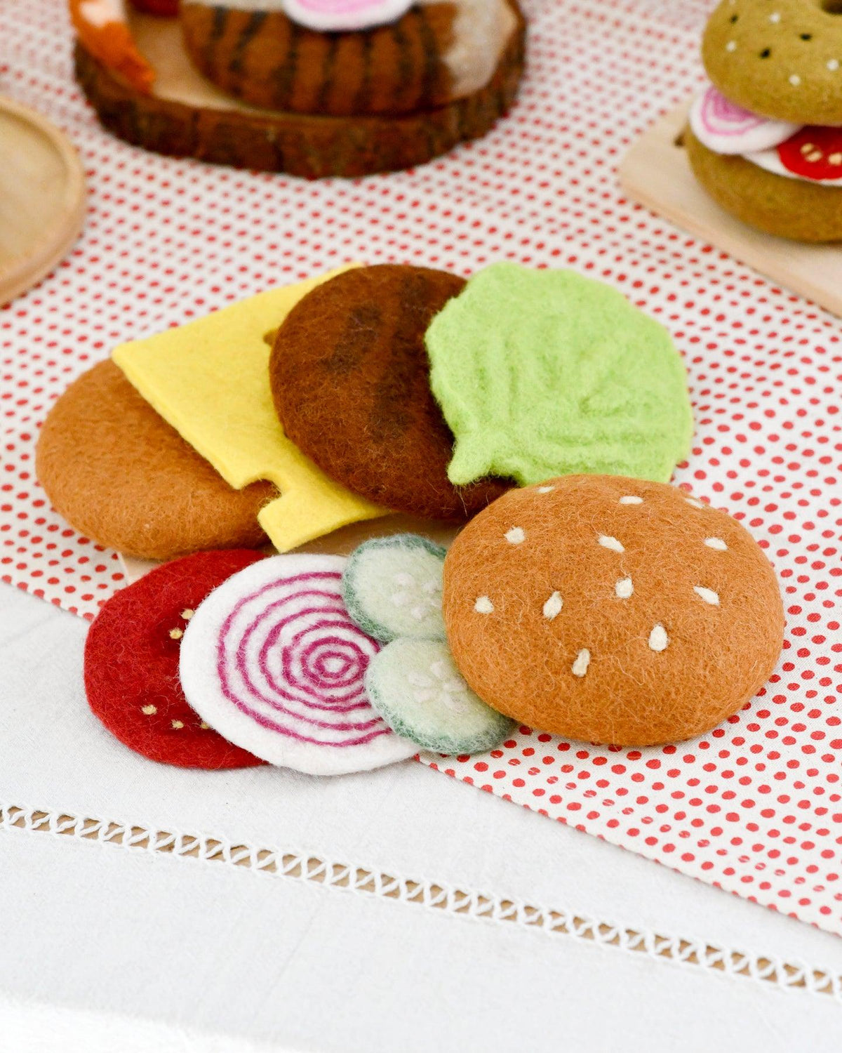 Felt Burger Stack