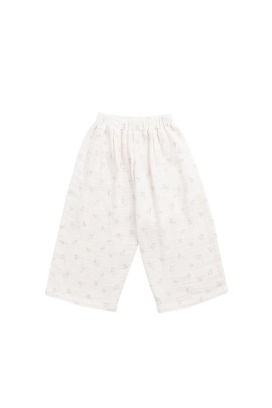 Jamie Kay Organic Cotton Muslin Odette Pant - Pauline Pink