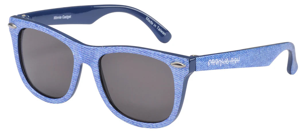 Baby Mini Gadget Toddler Sunglasses – Denim (0-18 months)