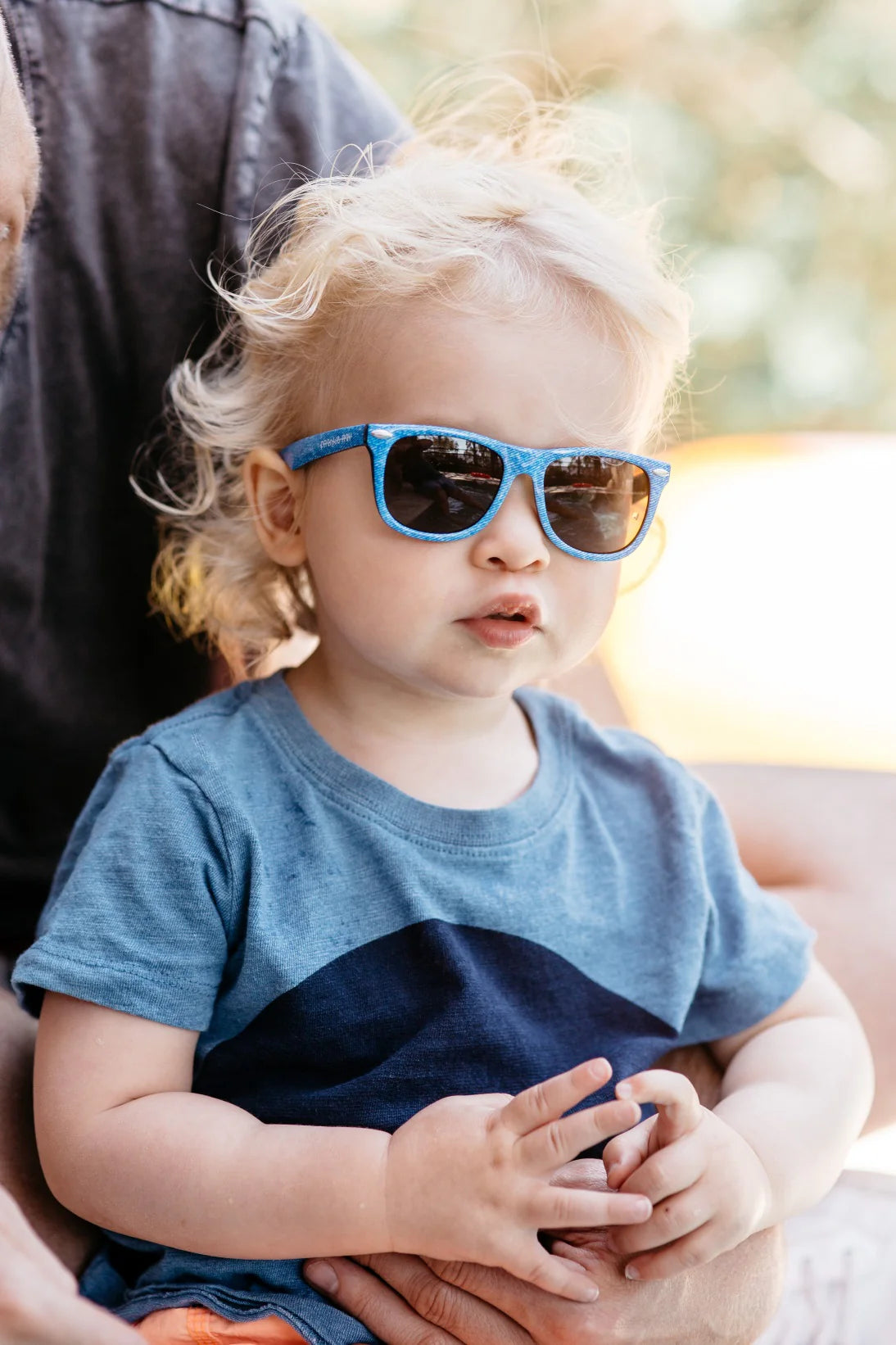 Baby Mini Gadget Toddler Sunglasses – Denim (0-18 months)