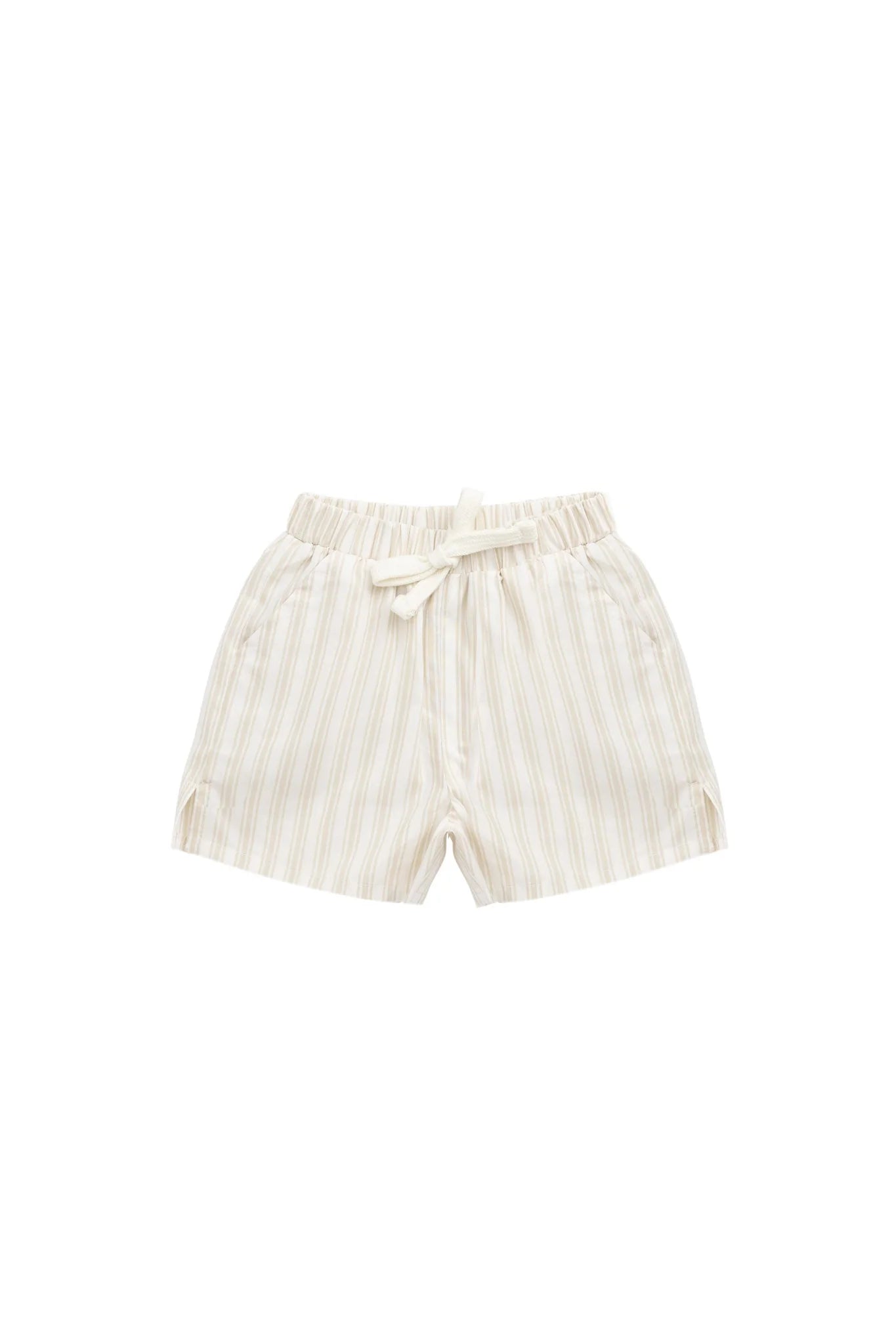 Jamie Kay Organic Cotton Silas Short - Variegated Stripe Foam