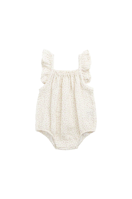 Jamie Kay Organic Cotton Muslin Tiana Playsuit - Pippa Pink