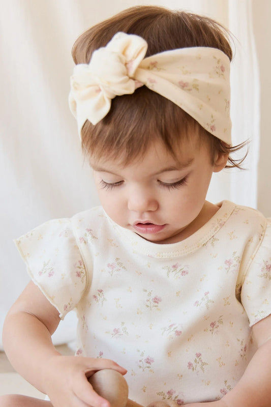 Organic Cotton Sage Onepiece - Thelma Parchment