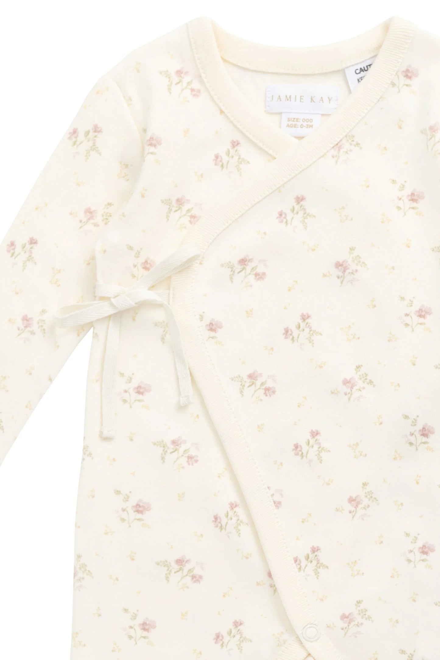 Organic Cotton Estelle Onepiece - Thelma Parchment