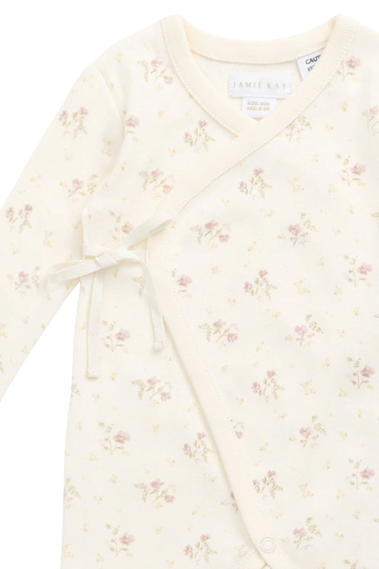 Organic Cotton Estelle Onepiece - Thelma Parchment