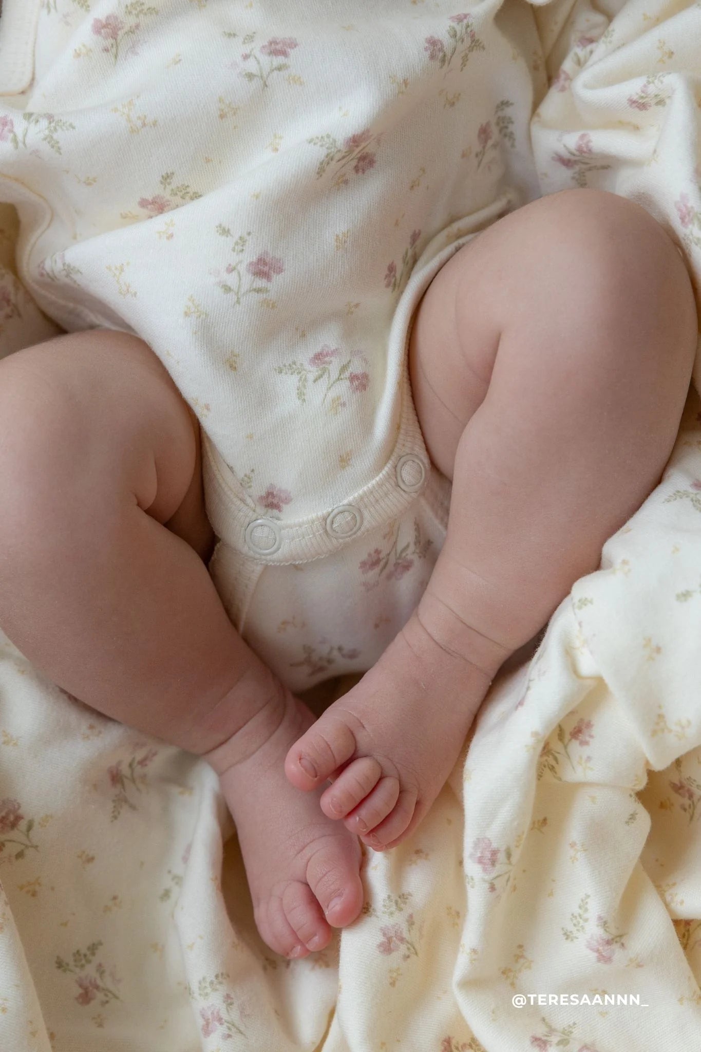 Organic Cotton Marina Bodysuit - Thelma Parchment