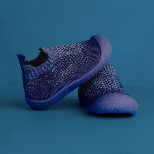 Duckies Slip-On Indigo Fleck