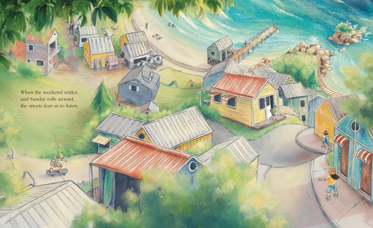 Sunday Skating by Andrea Rowe