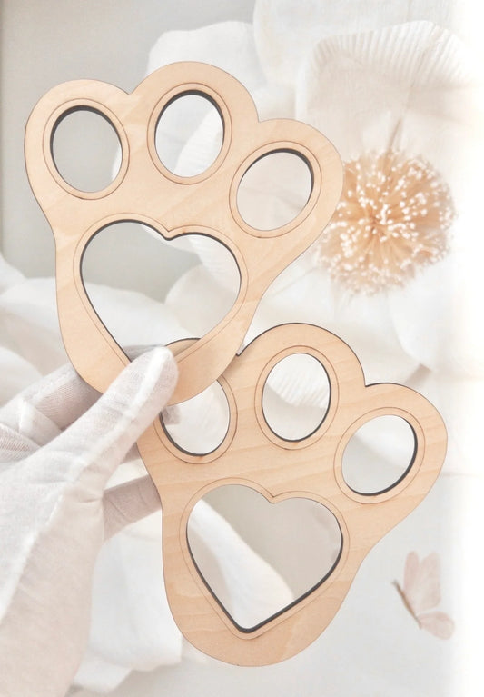 Easter Bunny Paw Stencil