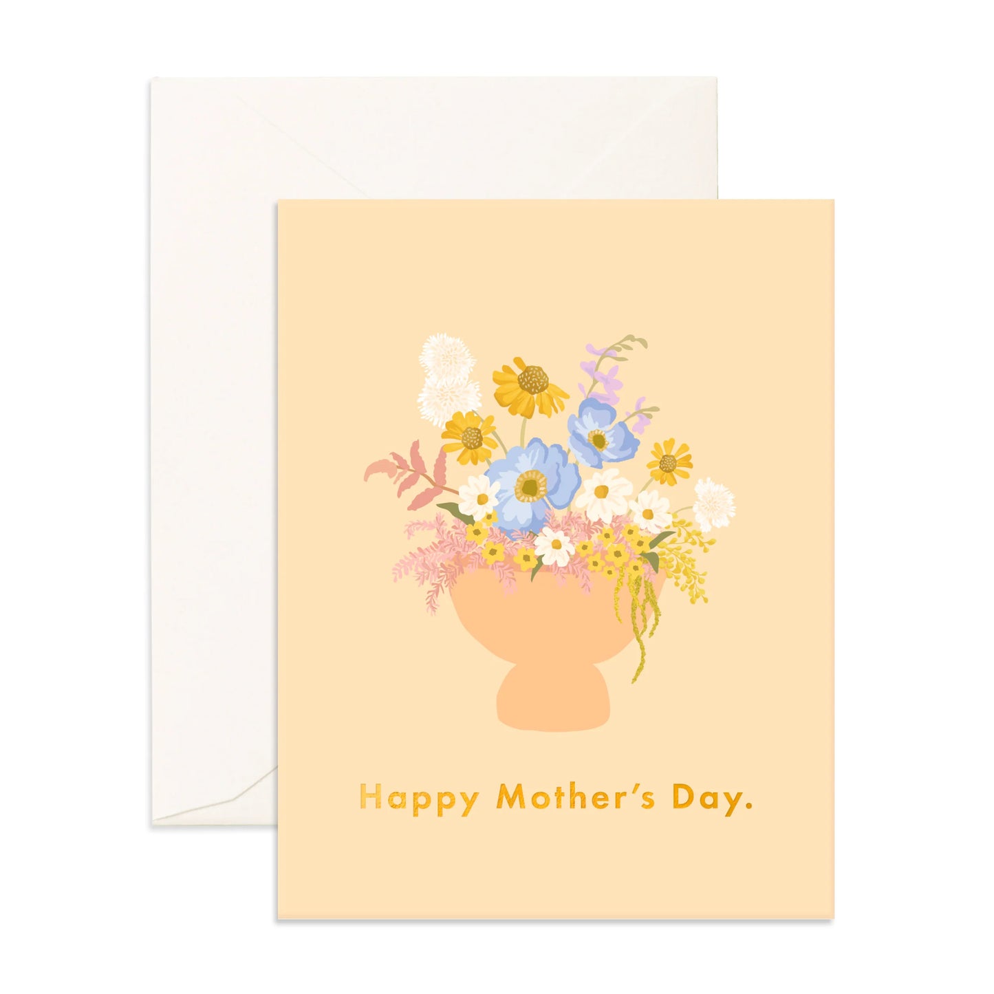 Mother’s Day Vase Greeting Card