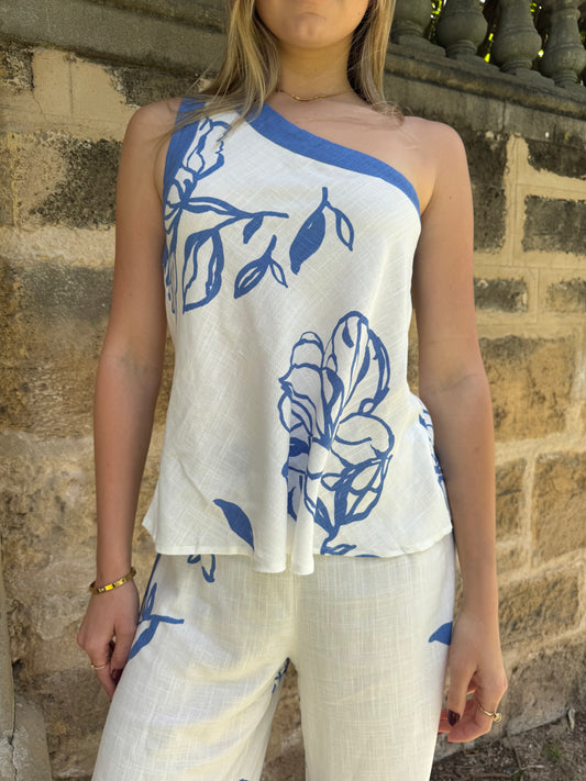 THE RHODES SET — BLUE FLORAL