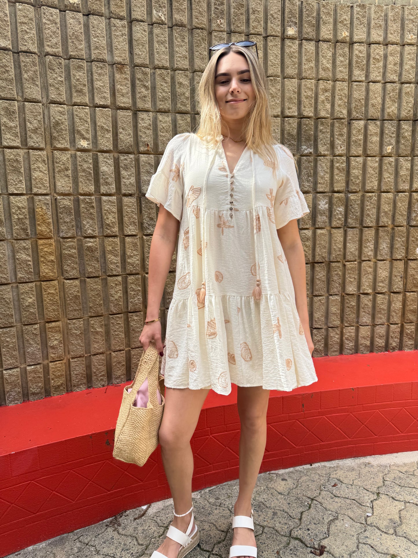 MARA DRESS (BEIGE)