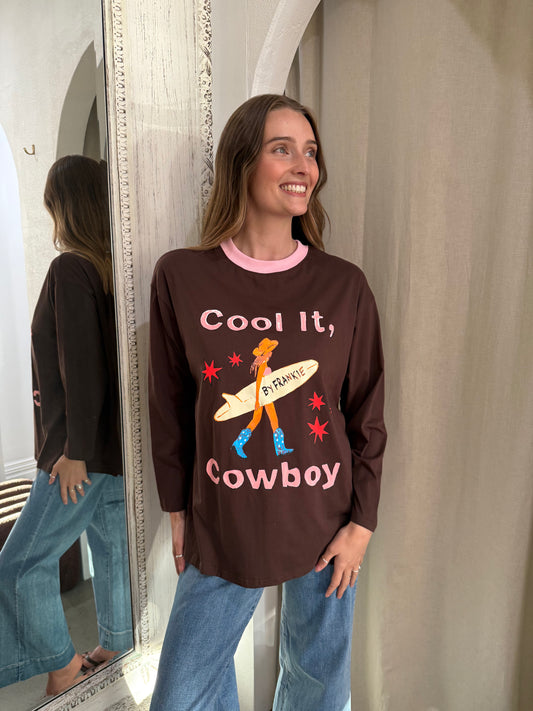 COOL IT COWBOY TEE