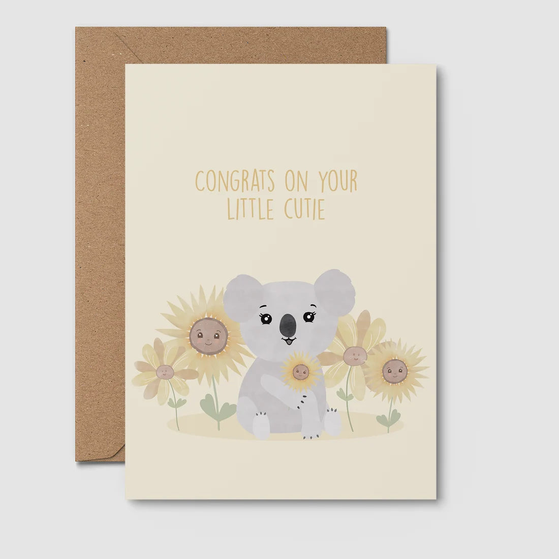 Little Cutie Koala Greeting Card