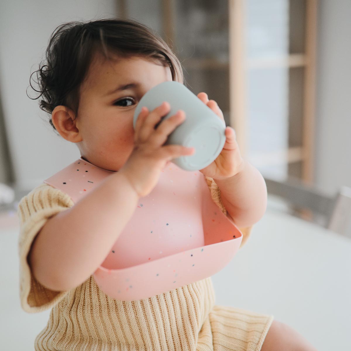 Mushie Set of 2 Cups - Sage