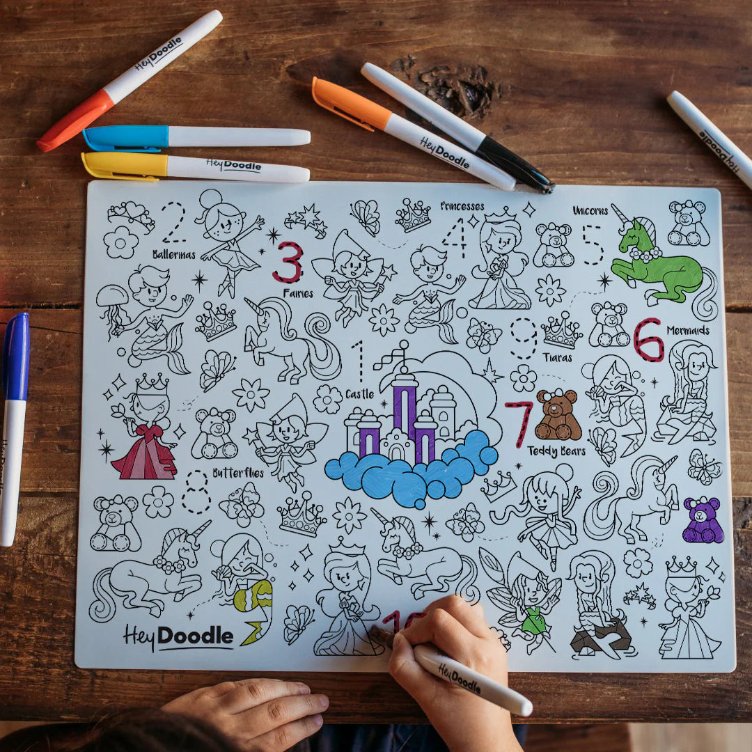 Classic Colouring & Doodle Mat - Sugar & Spice