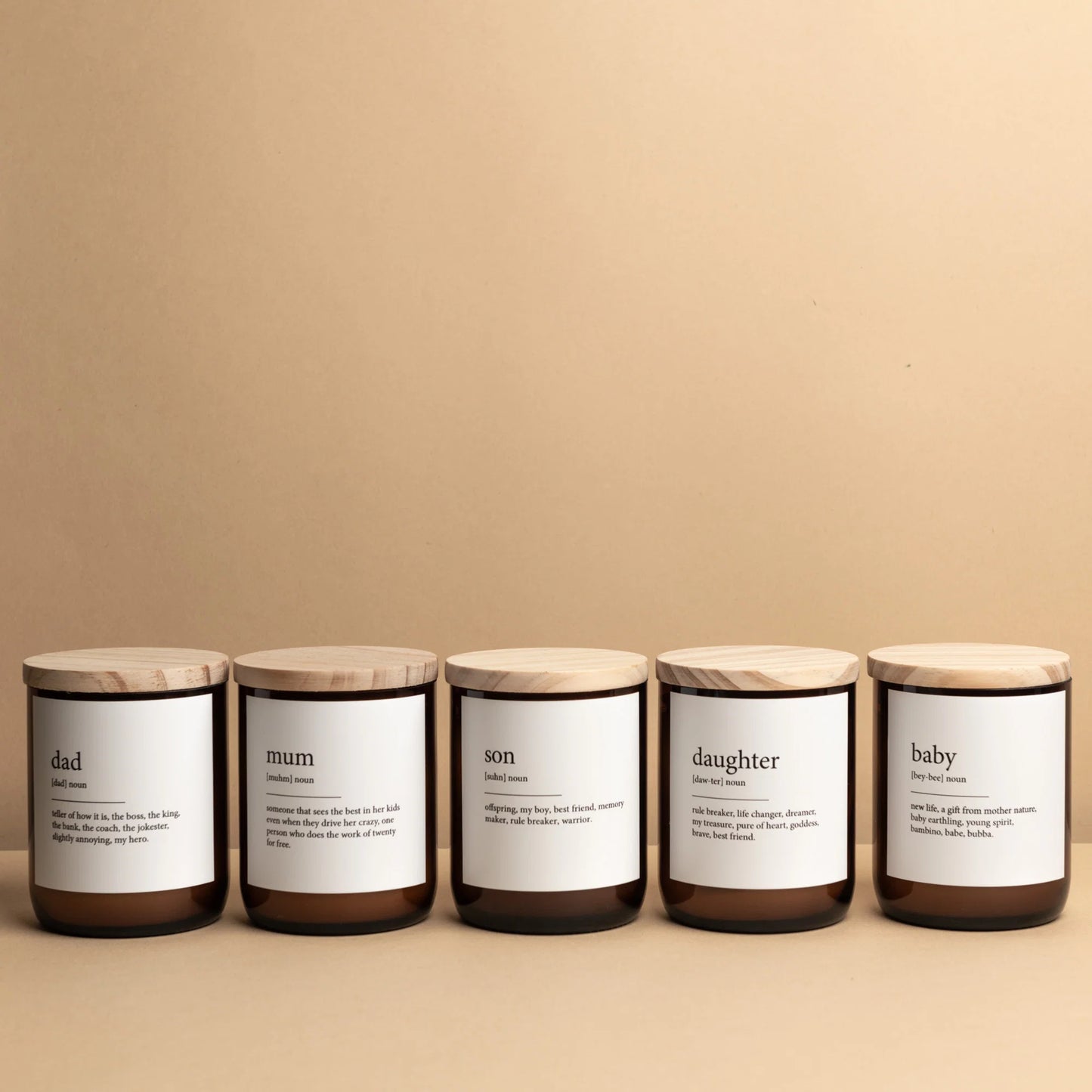 Mum ~ Dictionary Meaning Candle