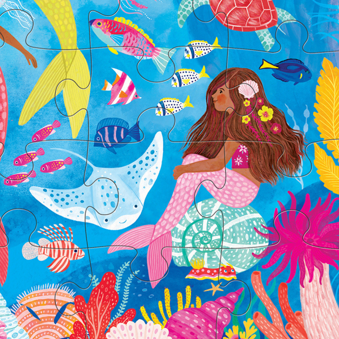 Classic Floor Puzzle 36 pc - Mermaid Dreams