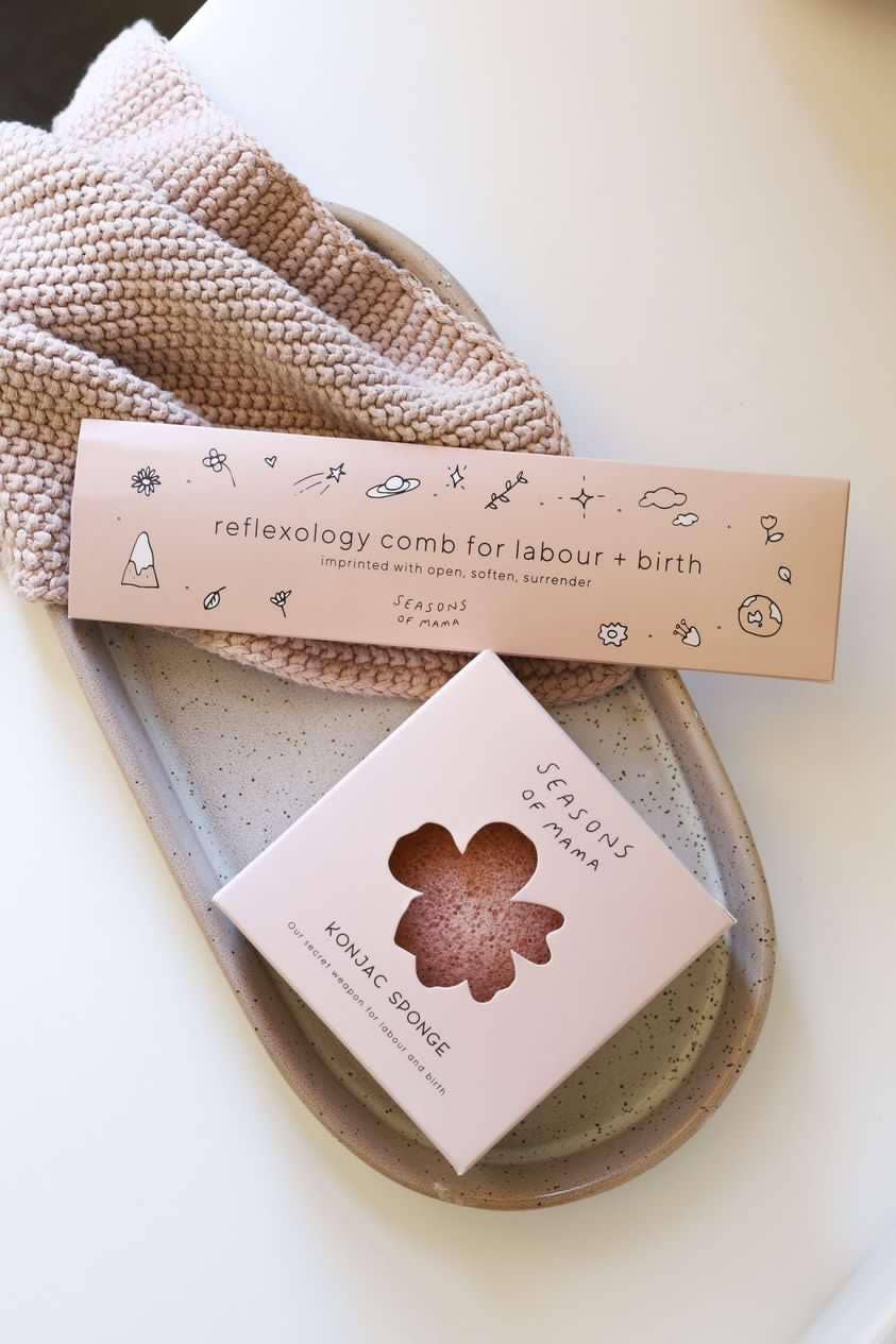 Konjac Sponge for labour and birth