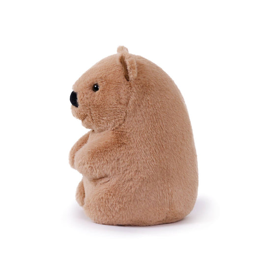 Wallace Wombat – Soft Toy (Vegan Angora)