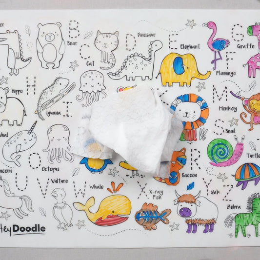 Classic Colouring & Doodle Mat - Into the Wild