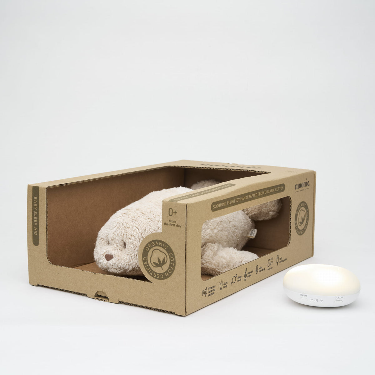Moonie Organic Humming Seal - Polar