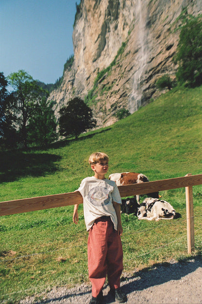 JNR Alpine Tee - Grey Marle