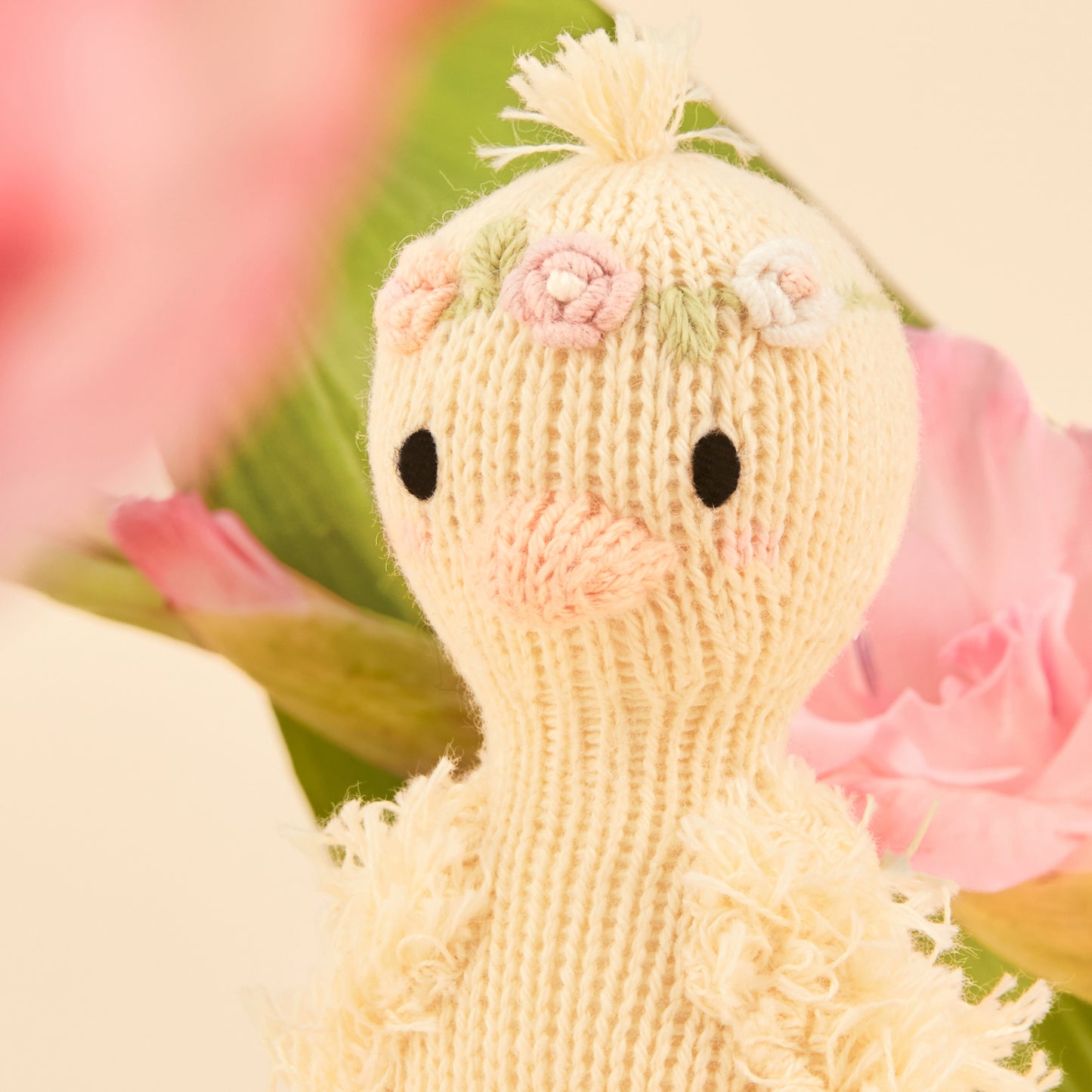Tiny Flora the Duckling (Mauve)