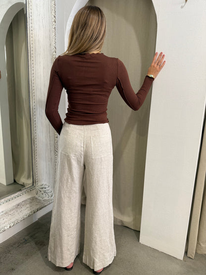 CHARLIE LINEN PANTS