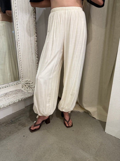 TILLY BALLOON PANTS - CREAM